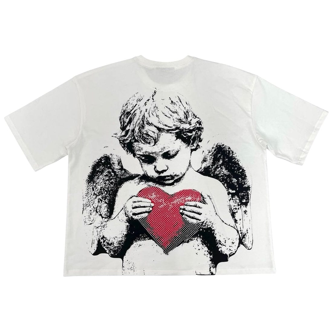 Concept La Angel Heart Boxy Tee (White) CONT_18 - Image 2