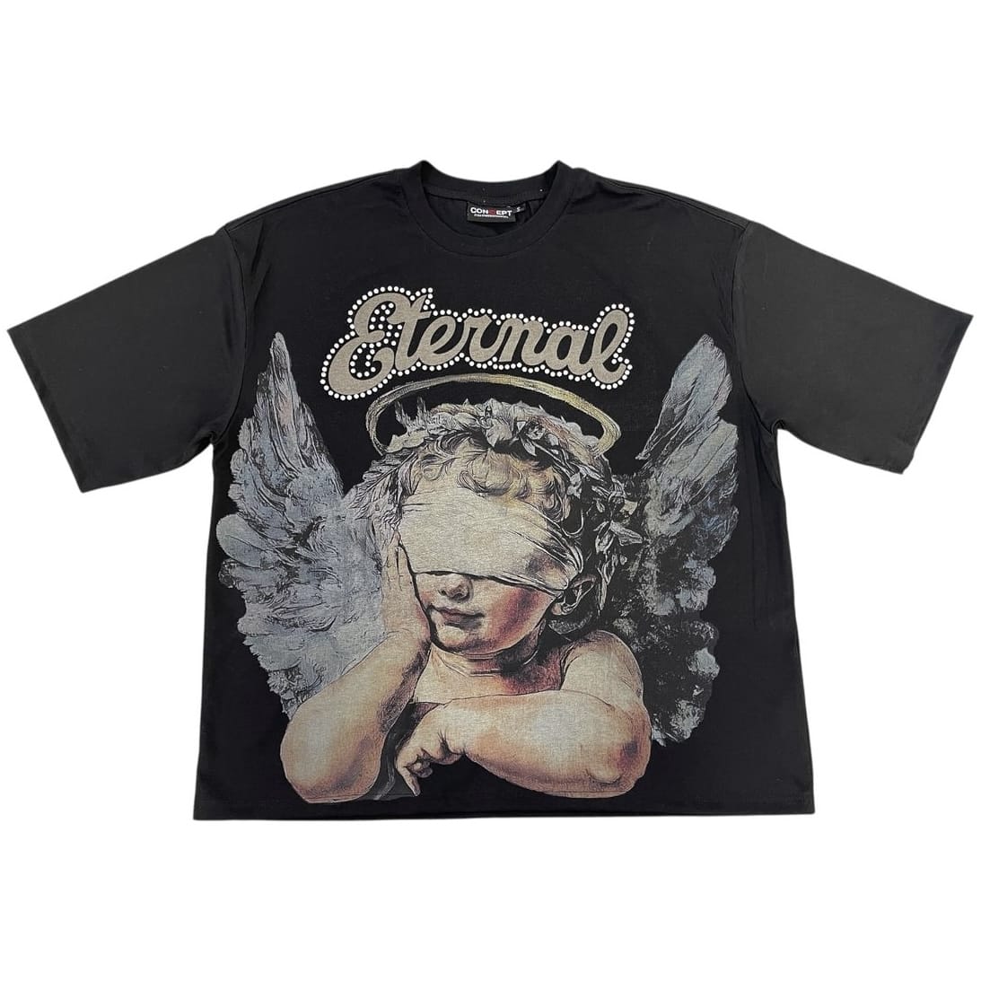 Concept La Eternal Boxy Tee (Black) CONT_23