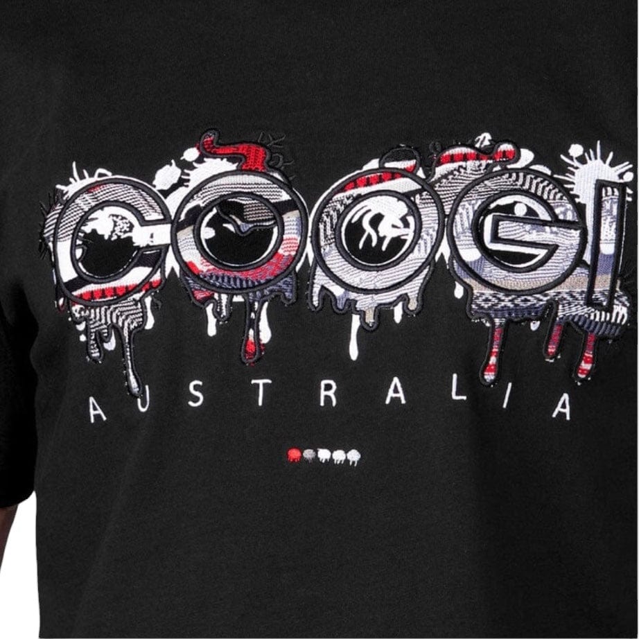 Coogi Logo Drip Tee (Black) CG-KT-025 - Image 3