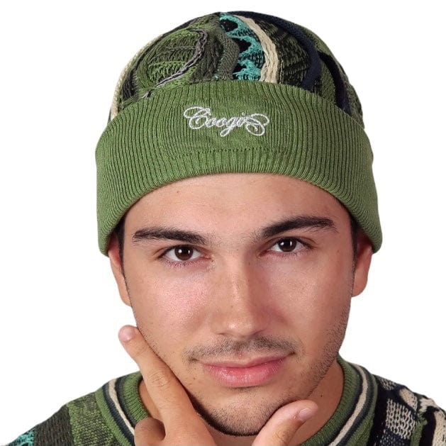 Coogi Melbourne Skully Beanie (Olive Multi) C84205 - Image 2