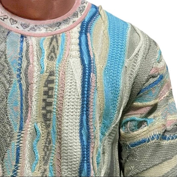 Coogi Rosewater Crewneck (Rosewater Multi) C24222 - Image 3