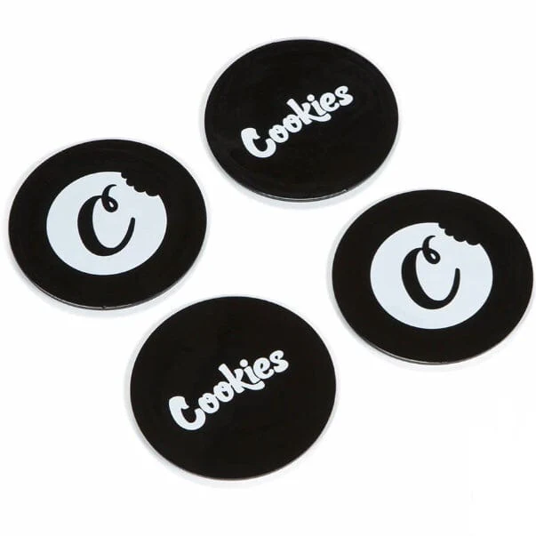 Cookies 4-Pack of 4" Silicone Table Coasters (Cookies Blue) CM232AMI18 - Image 3