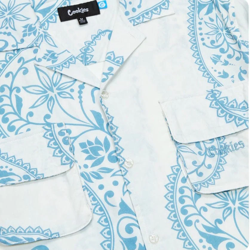 Cookies Amalfi Coast Woven Shirt (Off White) CM242WST01 - Image 3