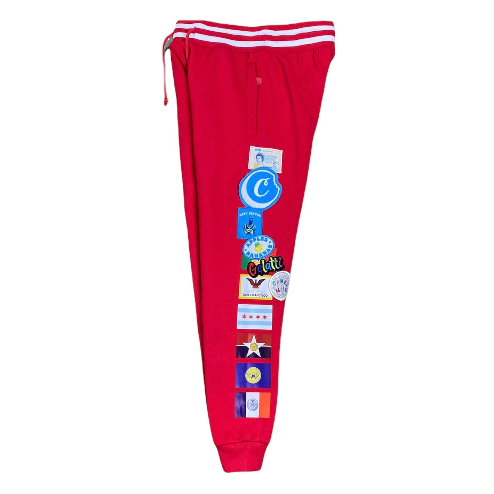 Cookies Award Tour Fleece Sweatpants (Red) 1554B5288 - Image 2