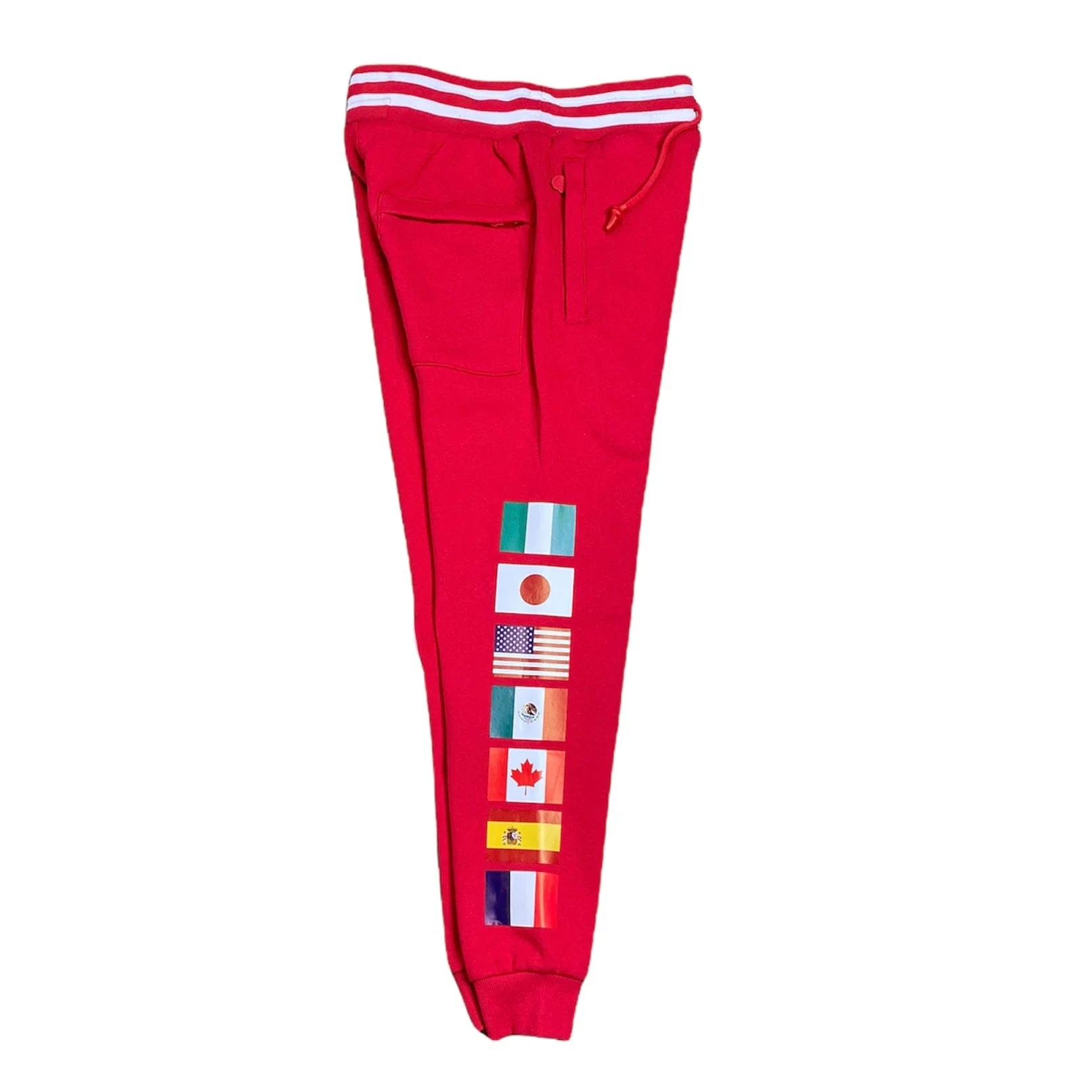 Cookies Award Tour Fleece Sweatpants (Red) 1554B5288 - Image 3
