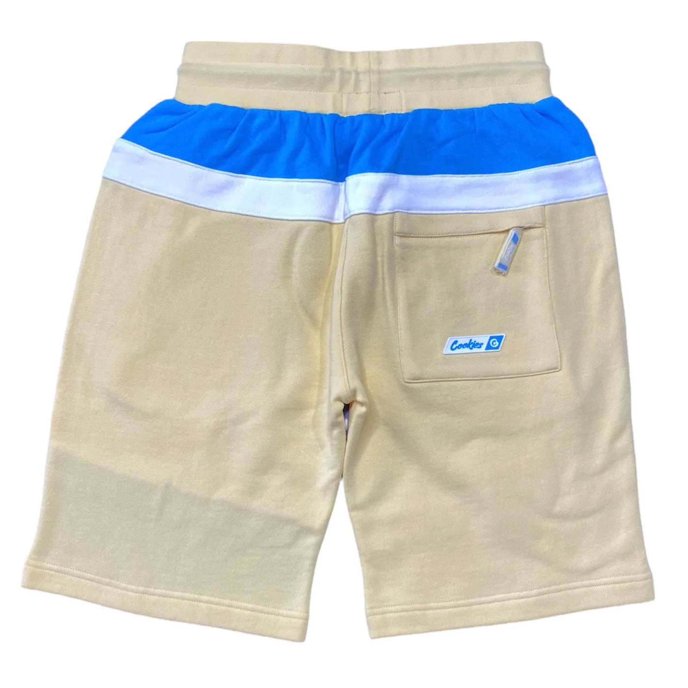 Cookies Bal Harbor Interlock Sweat Shorts (Yellow/Blue) 1557B5899 - Image 2