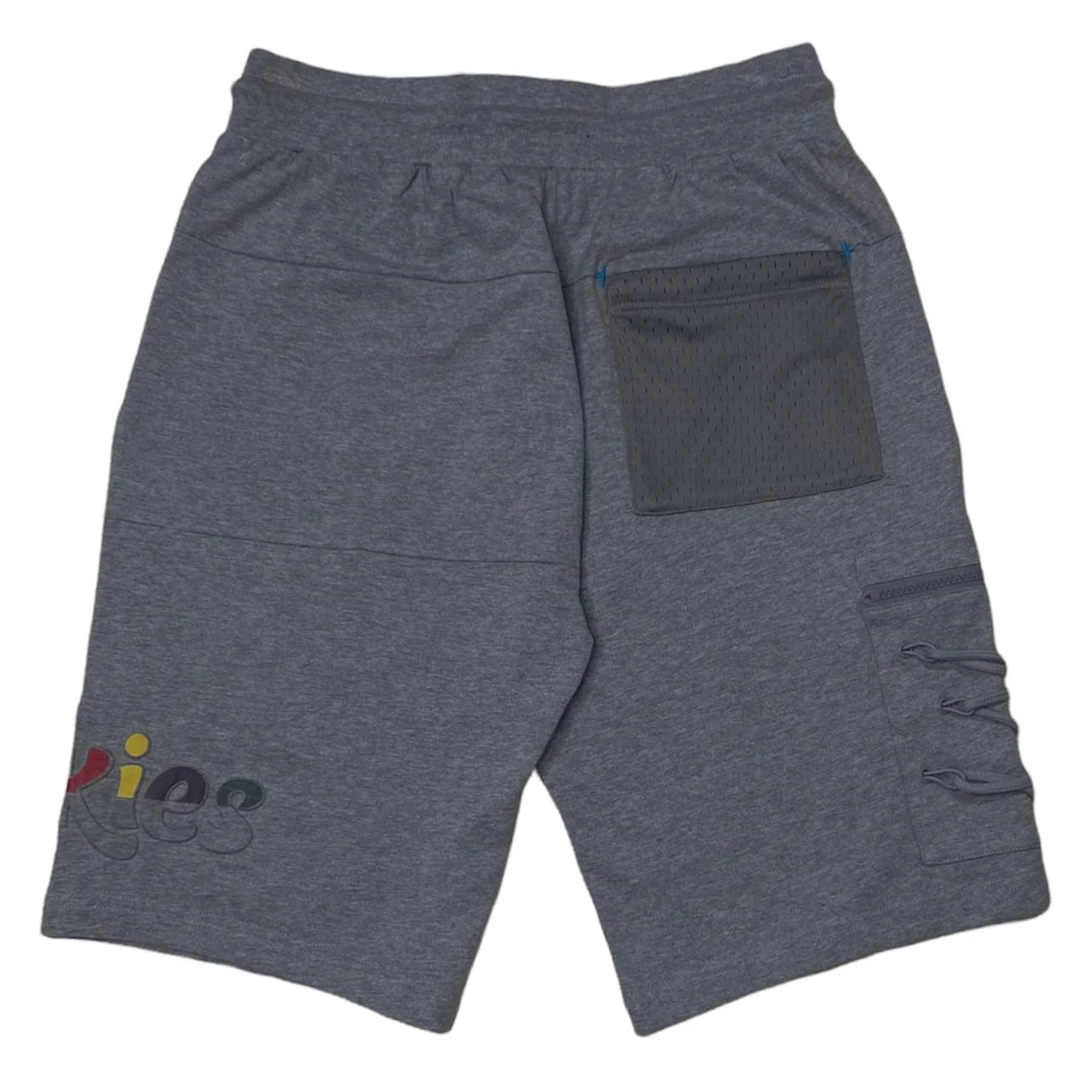 Cookies Catamaran Jersey Flat Side Pocket Tech Shorts (Grey) 1559B6304 - Image 2
