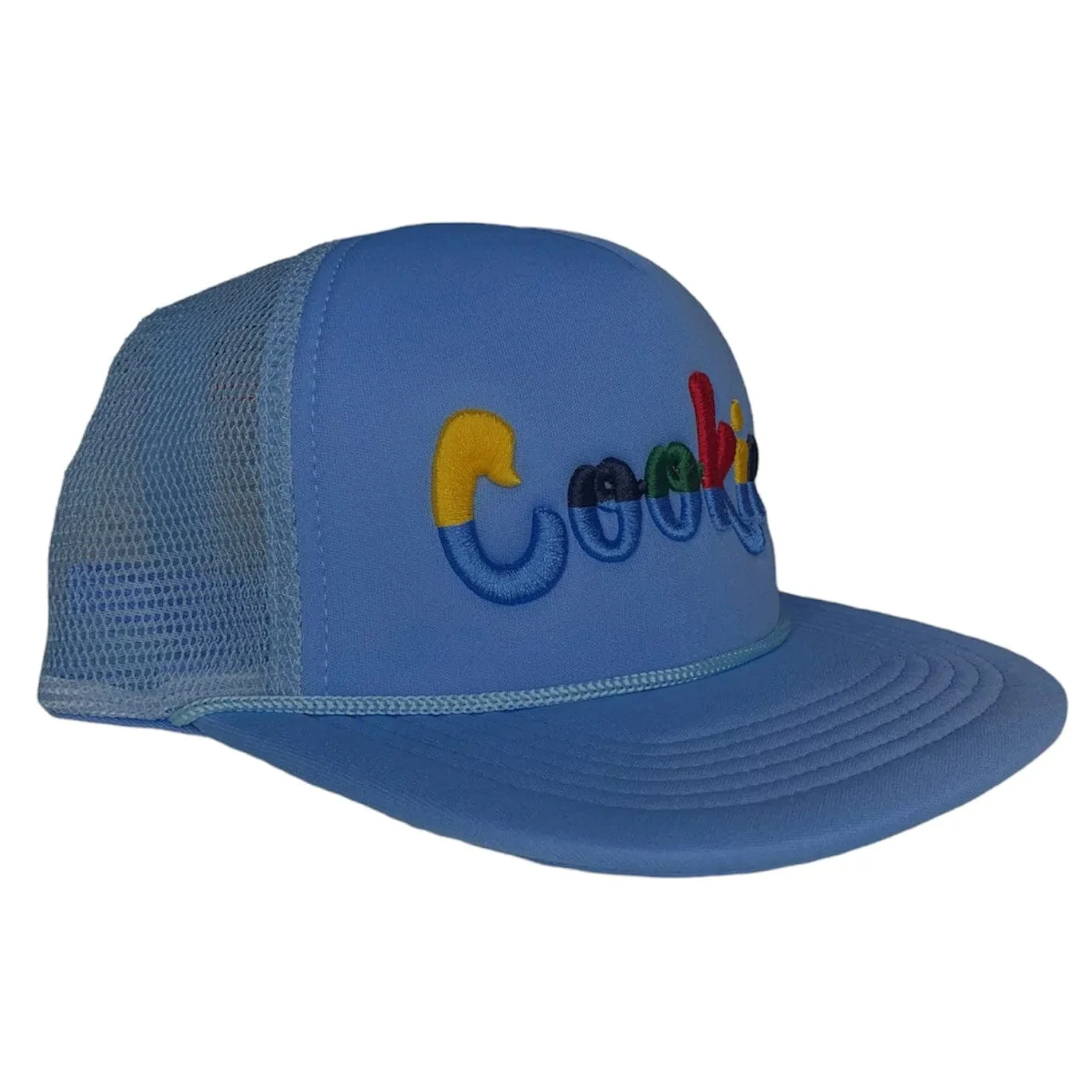 Cookies Catamaran Mesh Trucker Hat (Caroline Blue) NTWRK - Image 2