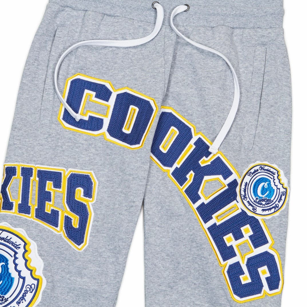 Cookies Double Up Fleece Zipper Pockets Sweatpants (Heather Grey) 1561B6084 - Image 2