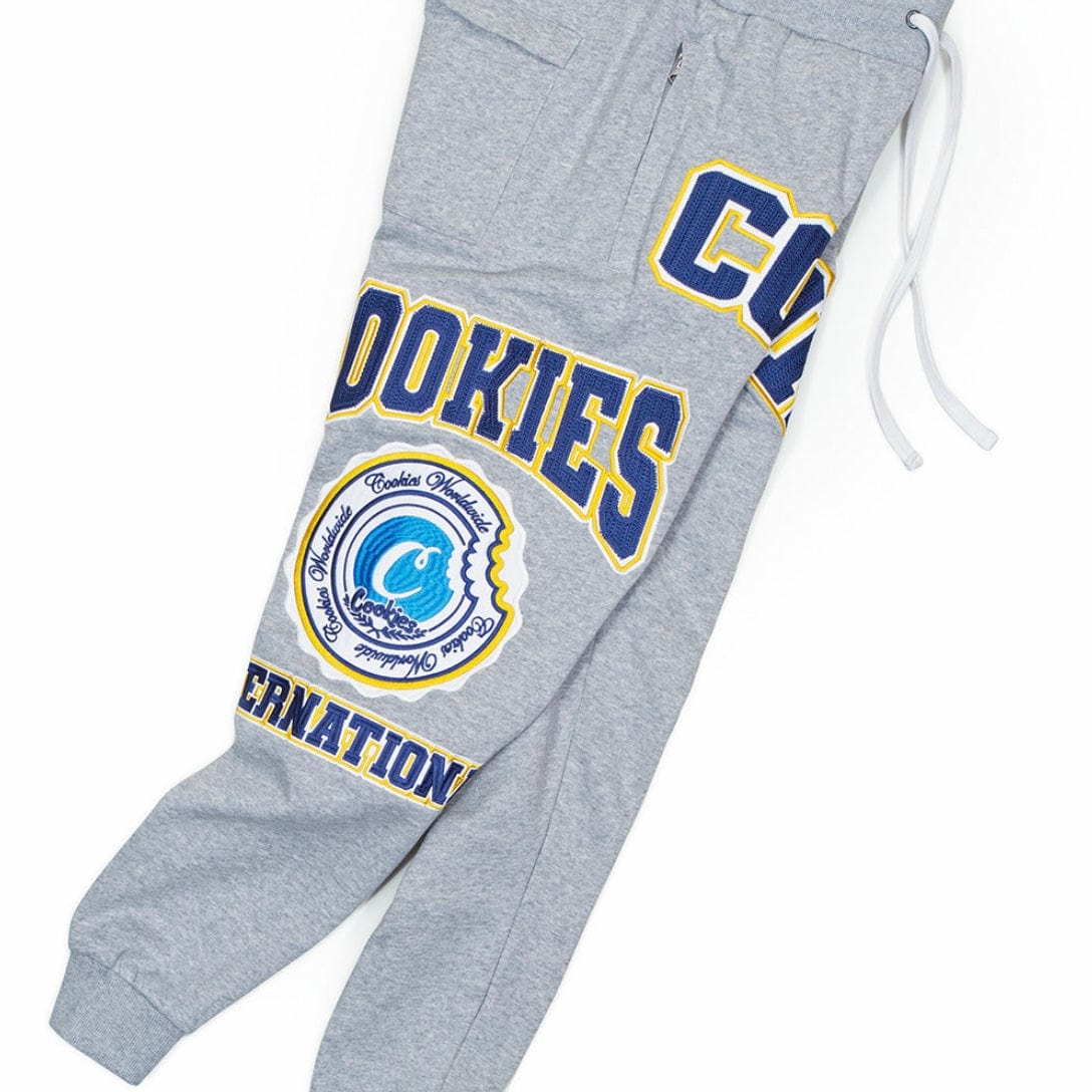 Cookies Double Up Fleece Zipper Pockets Sweatpants (Heather Grey) 1561B6084 - Image 3