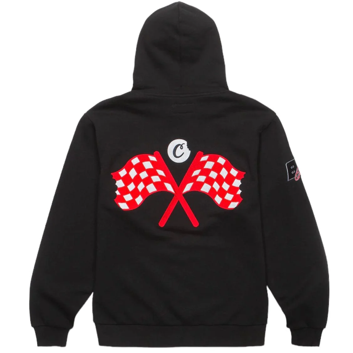 Cookies Enzo Pullover Fleece Hoodie (Black) CM241HFC03 - Image 2