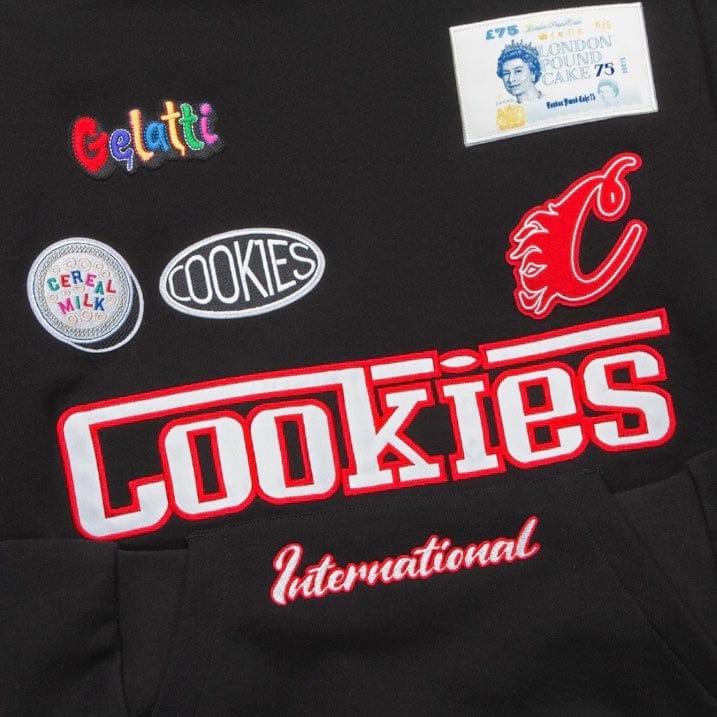 Cookies Enzo Pullover Fleece Hoodie (Black) CM241HFC03 - Image 3