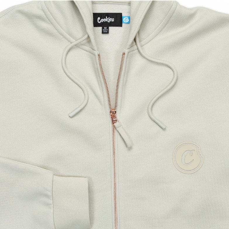 Cookies First Light Full Zip Hoodie (Sand) CM241HFC05 - Image 2