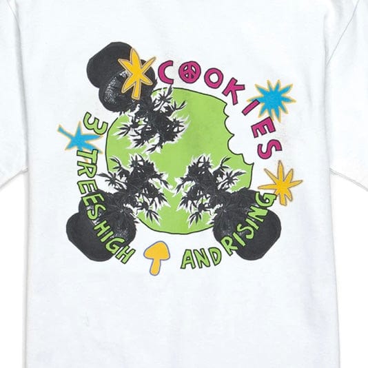 Cookies High & Rising T Shirt (White) 1556T5702 - Image 2