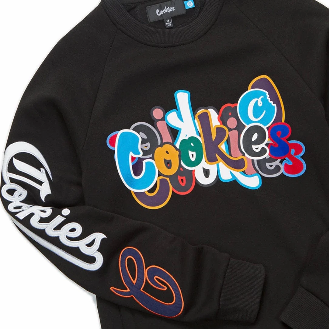 Cookies Infamous Fleece Crewneck (Black) 1560C6027 - Image 2