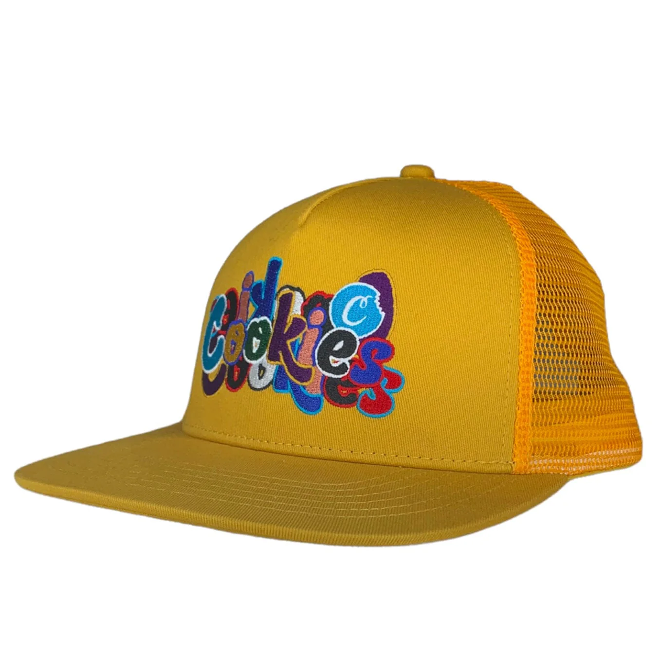 Cookies Infamous Mesh Trucker Hat (Gold) 1560X6034 - Image 3