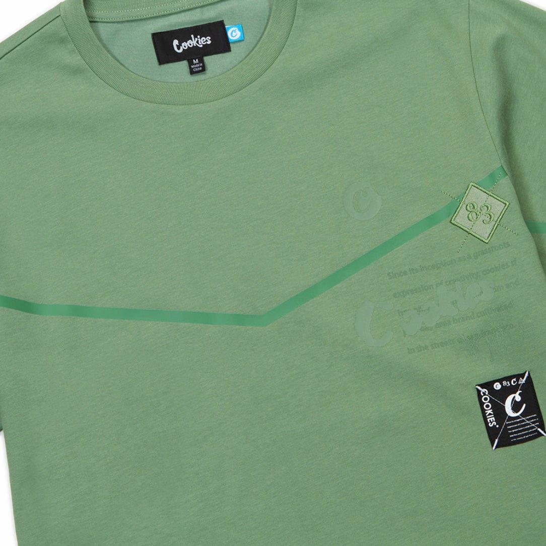 Cookies Key Largo Dri Fit Jersey SS Knit (Light Olive) CM232KST13 - Image 3
