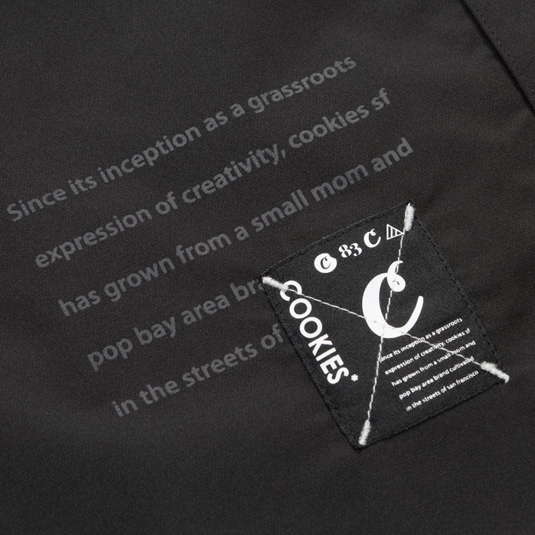 Cookies Key Largo SS Woven Shirt (Black) CM232WST03 - Image 5