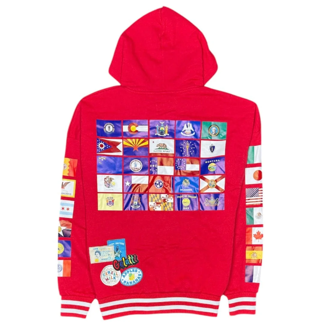 Cookies London Pound Cake Hoodie (Red) 1445H5233 - Image 2