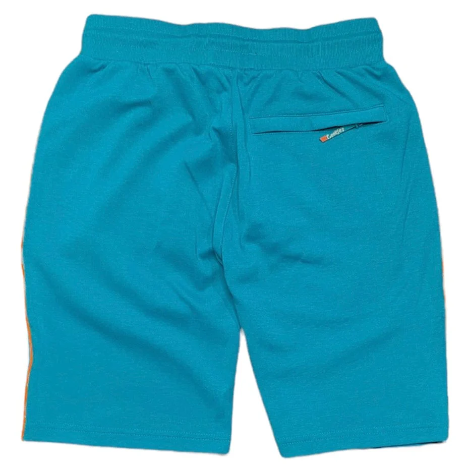 Cookies Loud Pack Interlock Sweat Shorts (Aqua) 1557B5852 - Image 2
