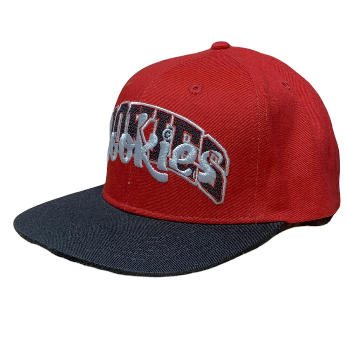 Cookies Loud Pack Twill Color-Blocked Snapback Cap (Red) 1557X5859 - Image 2