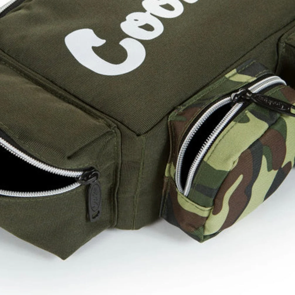 Cookies Militant Multi Pocket Shoulder Bag (Olive) 1556A5949 - Image 2
