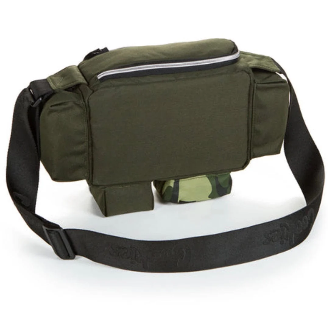 Cookies Militant Multi Pocket Shoulder Bag (Olive) 1556A5949 - Image 3