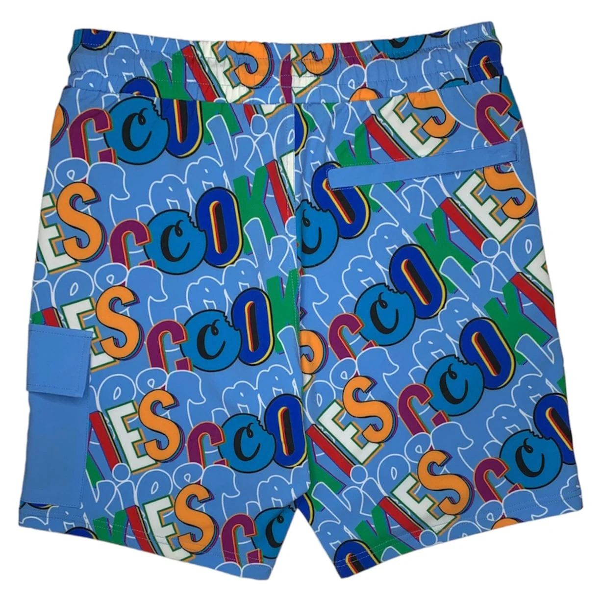 Cookies On The Block Swim Trunk (Sky Blue) CM232BTS01 - Image 2