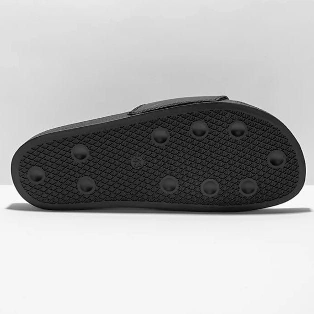 Cookies Original Mint Logo Faux Leather Slides (Black) 1558A6254 - Image 4