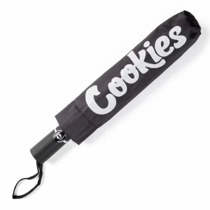 Cookies Original Mint Printed Logo Umbrella (Black) 1552A5164 - Image 2