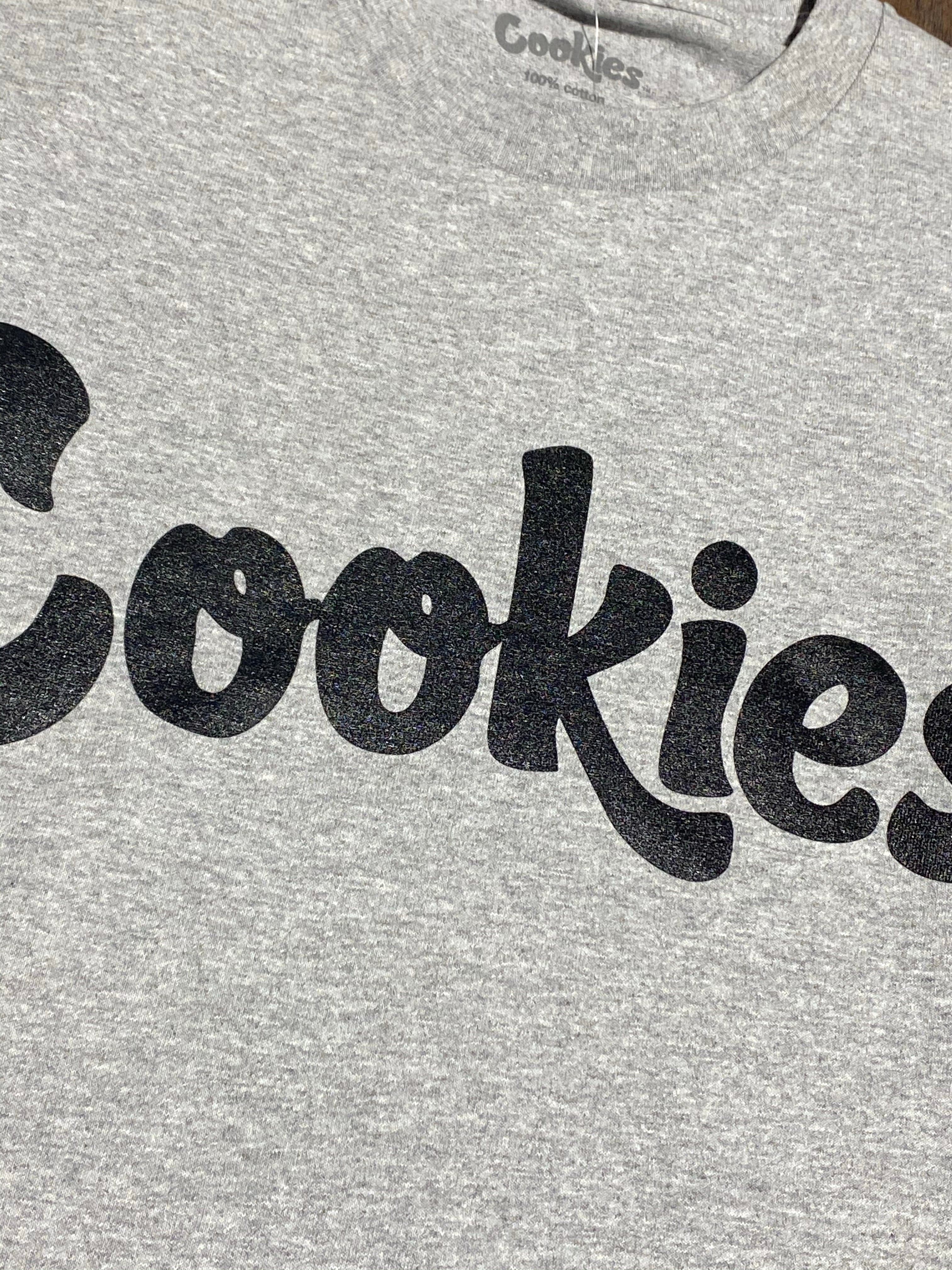 Cookies Original Mint T Shirt (Heather Grey/Black) - Image 2
