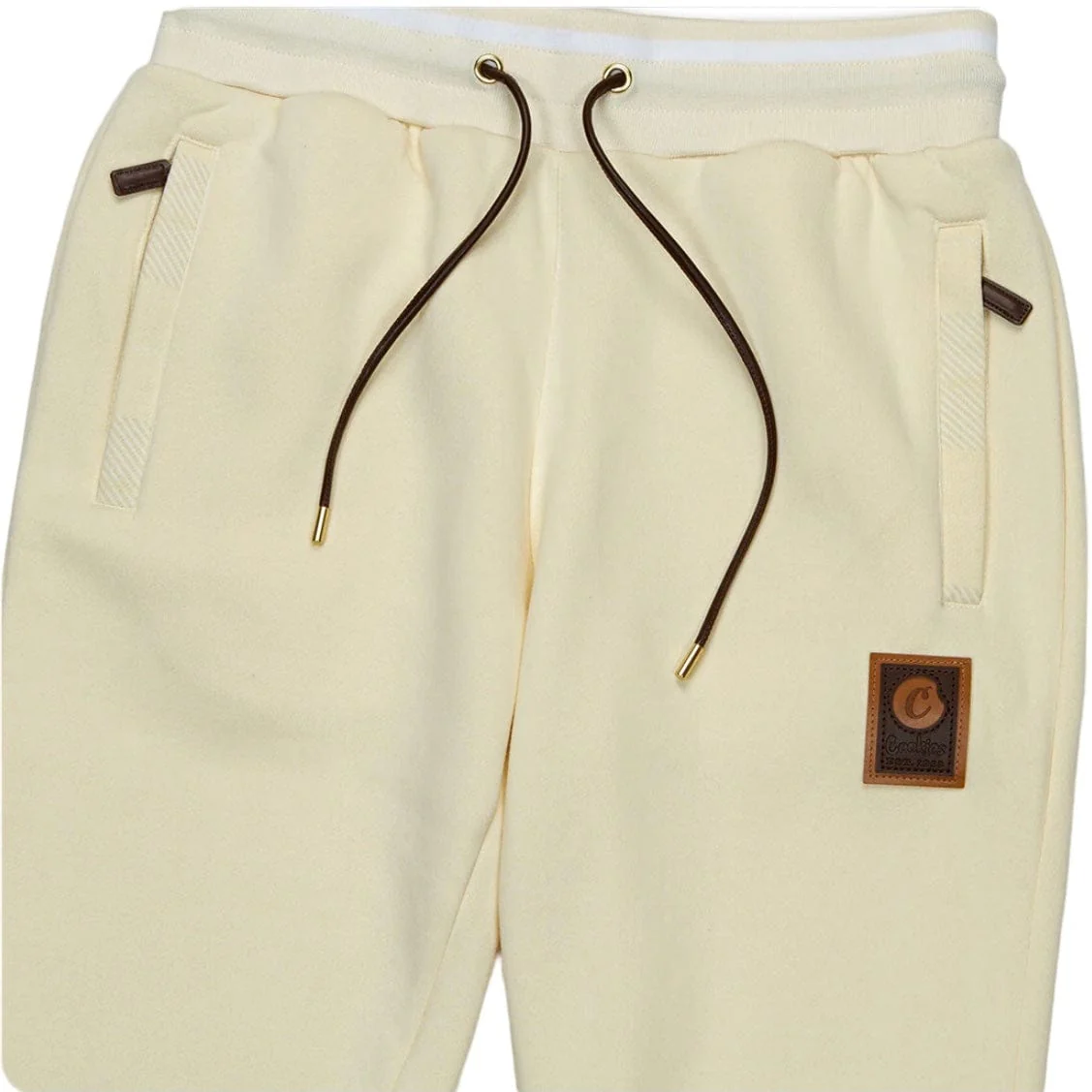 Cookies Park Ave Fleece Sweatpants (Cream) CM233BKP06 - Image 3