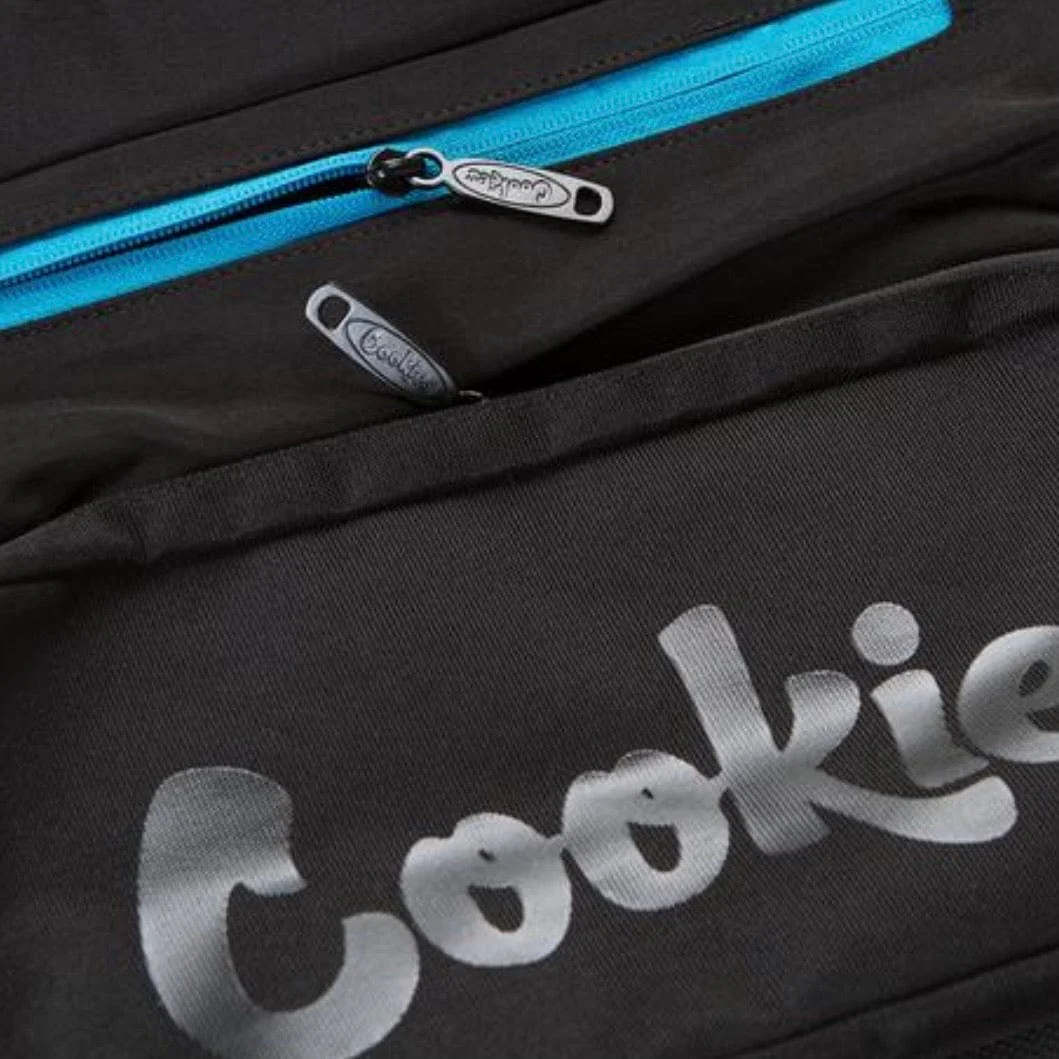 Cookies Parks Utility Sateen Bomber Nylon Backpack (Black) - Image 2