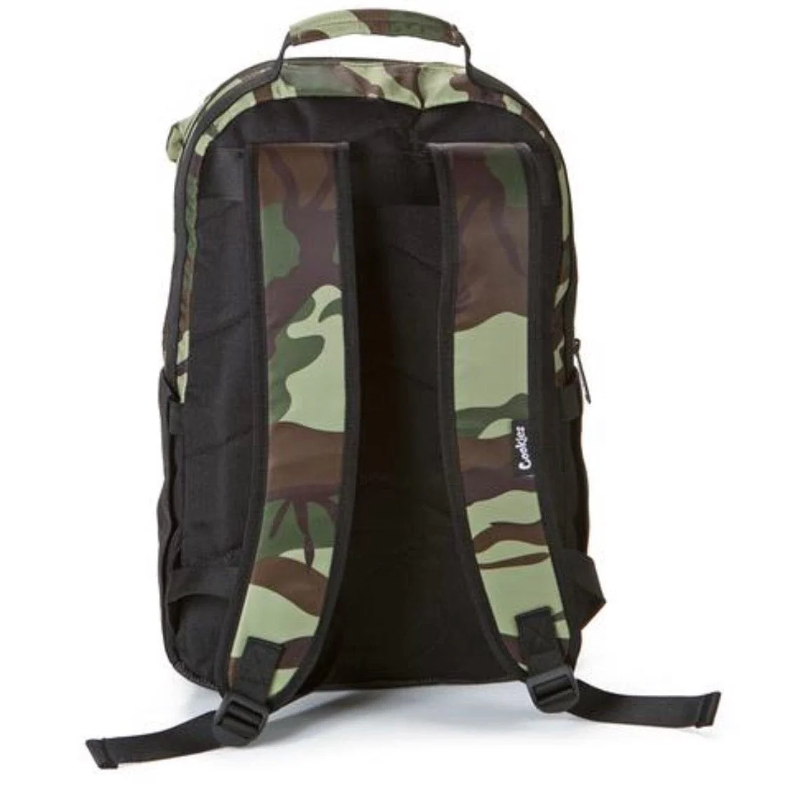 Cookies Parks Utility Sateen Bomber Nylon Backpack (Olive Camo) - Image 3