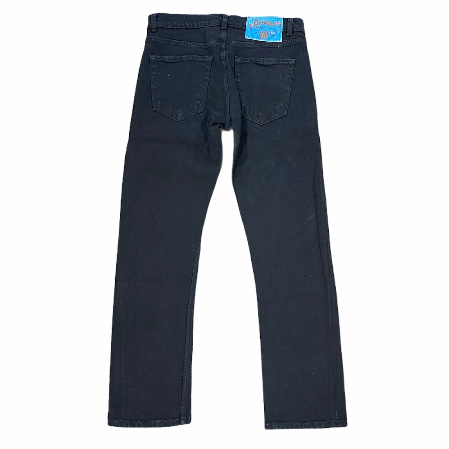 Cookies Relaxed Fit 5 Pocket Denim Jeans (Black) 1550B4862 - Image 2