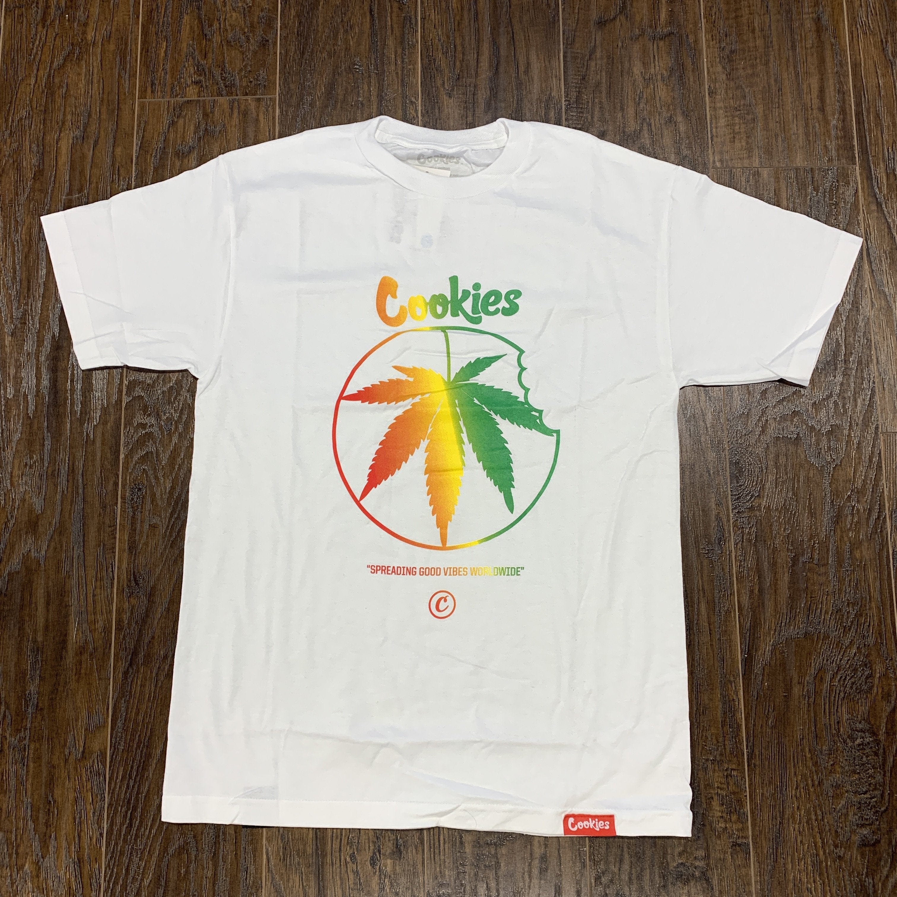 COOKIES T SHIRT UNIFIED COLORS WHITE - Image 2