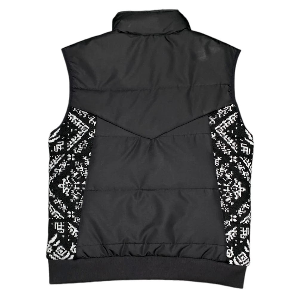 Cookies Triumph Quilted Ripstip Puffer Vest (Black) CM234OVC03 - Image 2