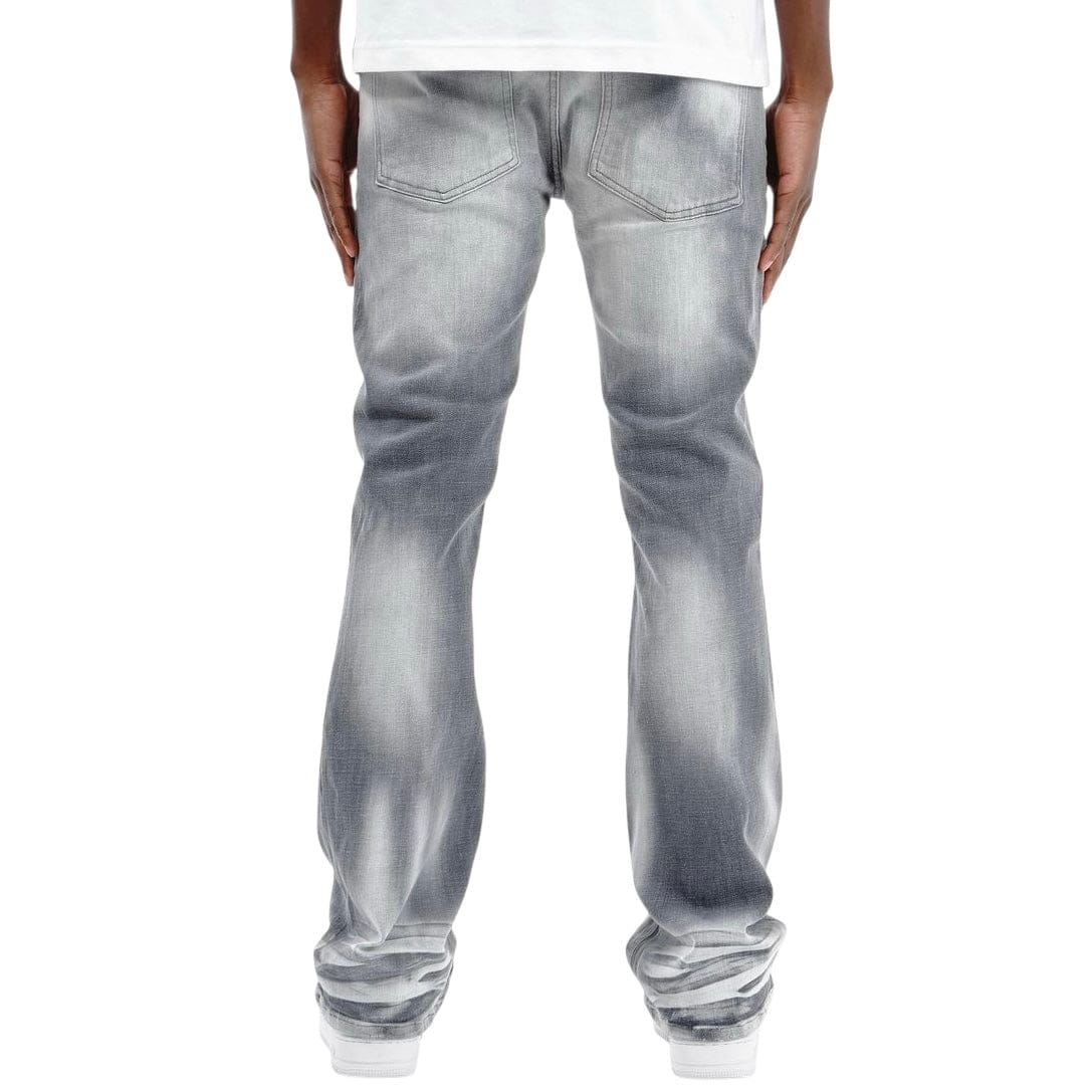 Copper Rivet Flare Fit Denim Jean (Gray) 533018-GY - Image 5