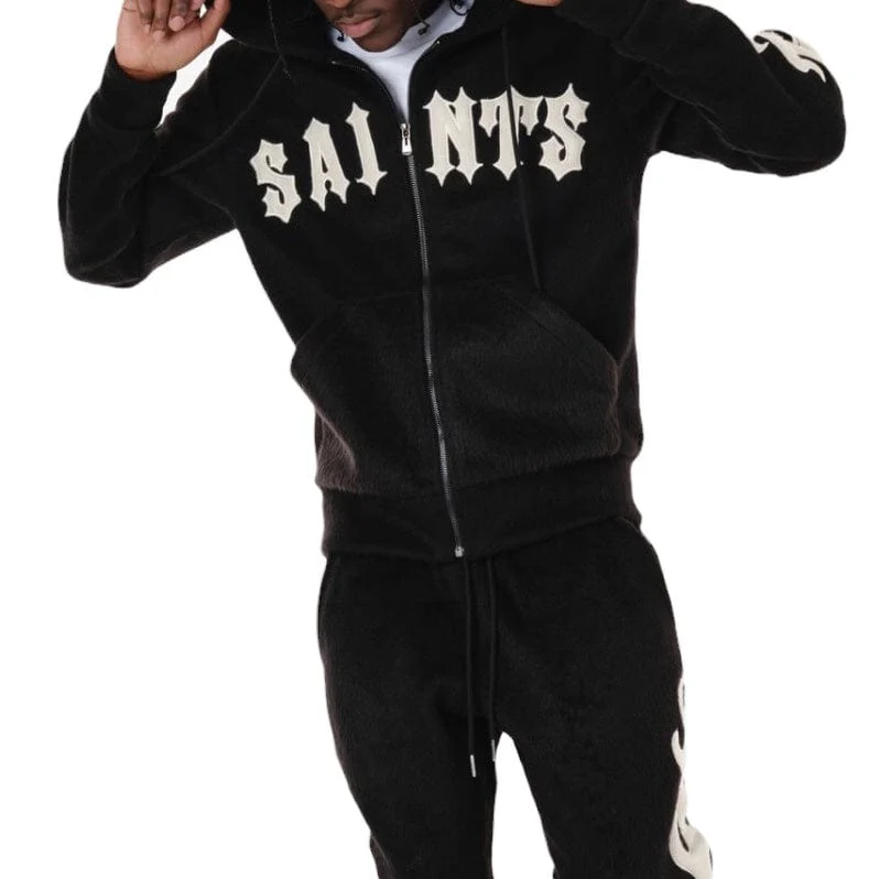 Copper Rivet "Saints" Mohair Embroidery Set (Black) - Image 7
