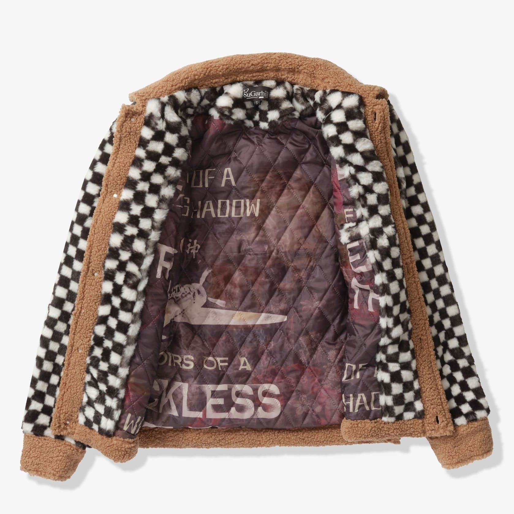 "Cottonwood" Sherpa Jacket (brown) - Image 2