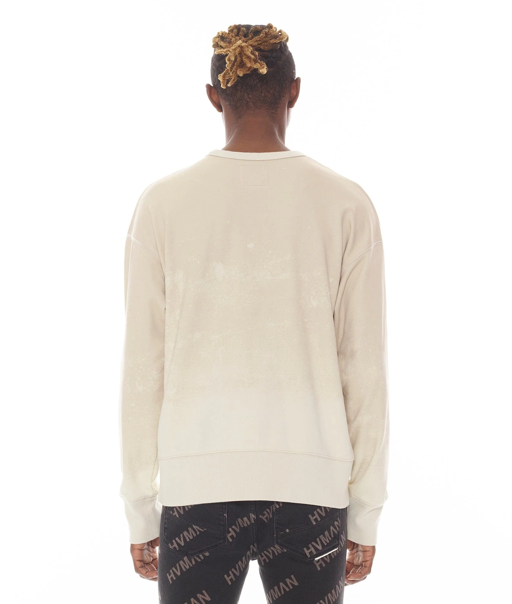 CREW SWEATSHIRT IN CREAM - Image 4
