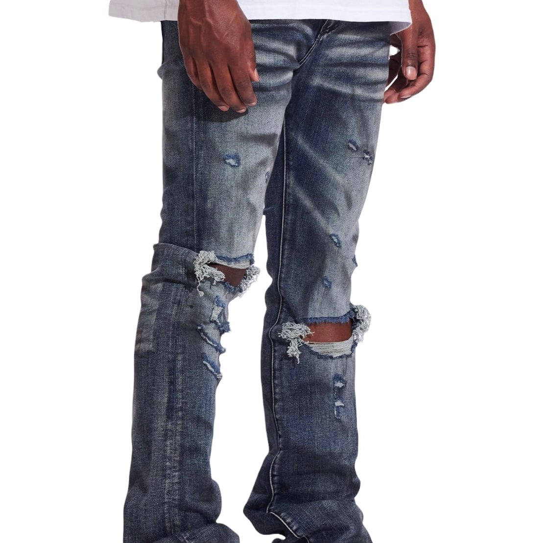 Crysp Arch Flare Denim (Acid Indigo) CRYF24-118 - Image 6