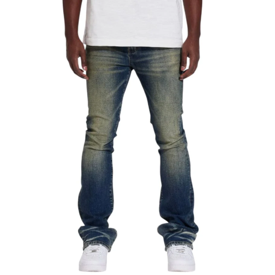 Crysp Arch Flare Denim Jean (Vintage Wash) CRYSUM25-105