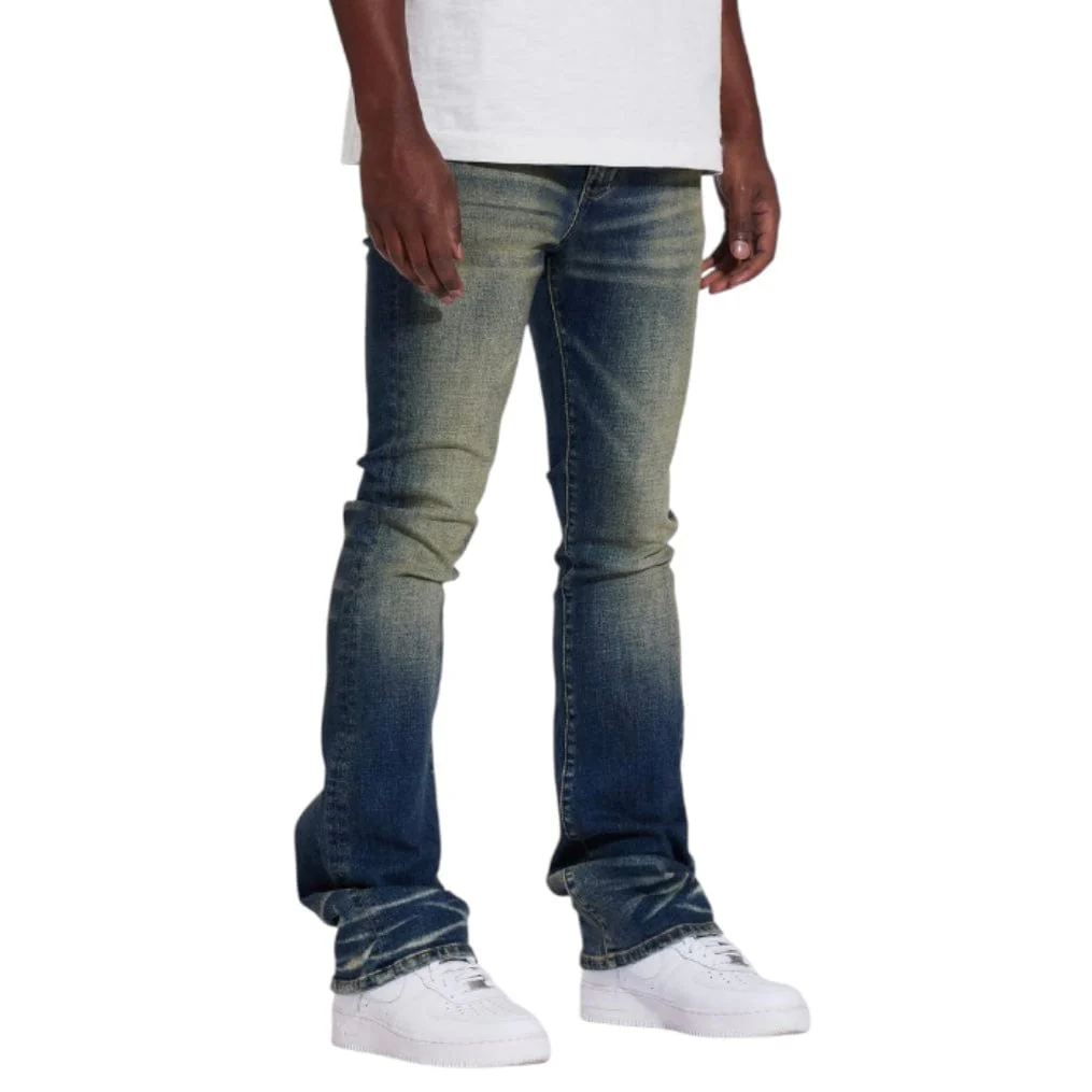 Crysp Arch Flare Denim Jean (Vintage Wash) CRYSUM25-105 - Image 2