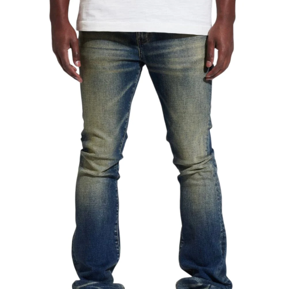 Crysp Arch Flare Denim Jean (Vintage Wash) CRYSUM25-105 - Image 5