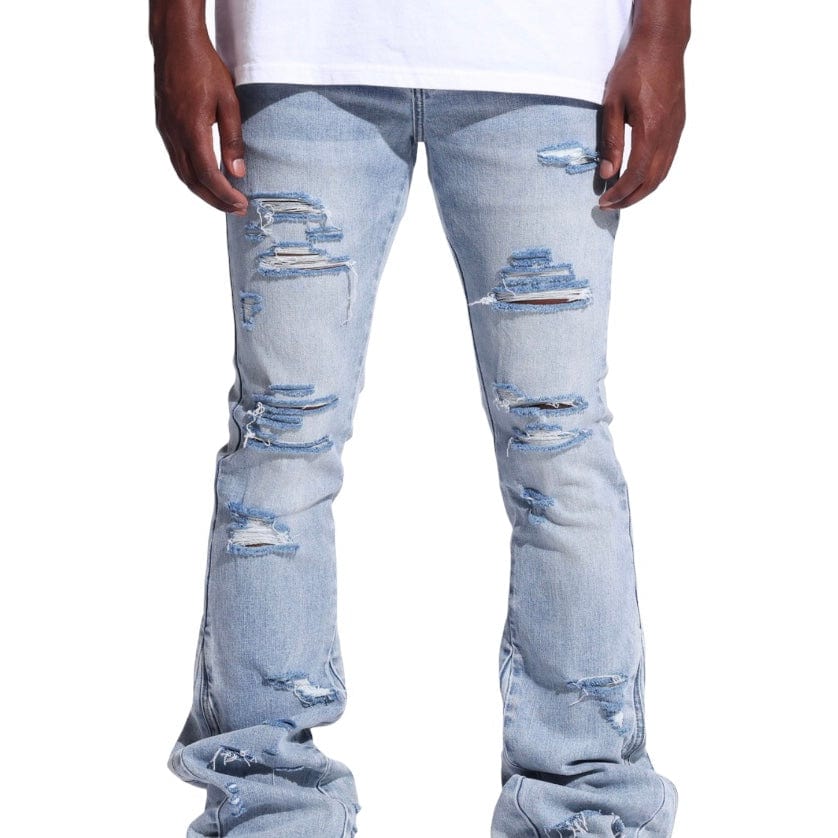 Crysp Arch Flare Denim (Light Distress) CRYSP25-117 - Image 5