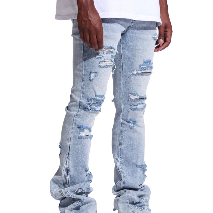 Crysp Arch Flare Denim (Light Distress) CRYSP25-117 - Image 6