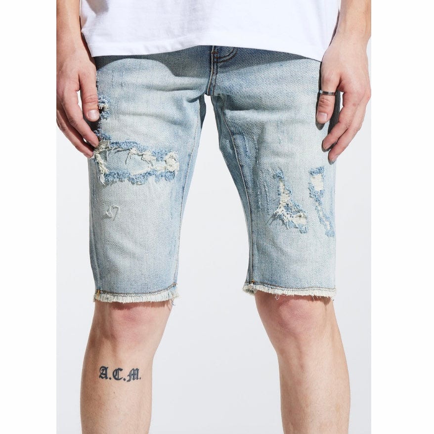Crysp Asher Shorts (Light Wash) - CRYSPSP221-130 - Image 3