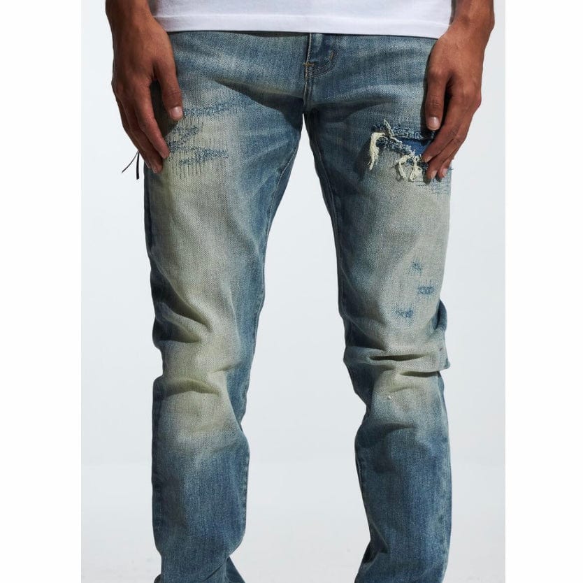 Crysp Atlantic Denim Jean (Sand Stitch) CRYF222-205 - Image 2