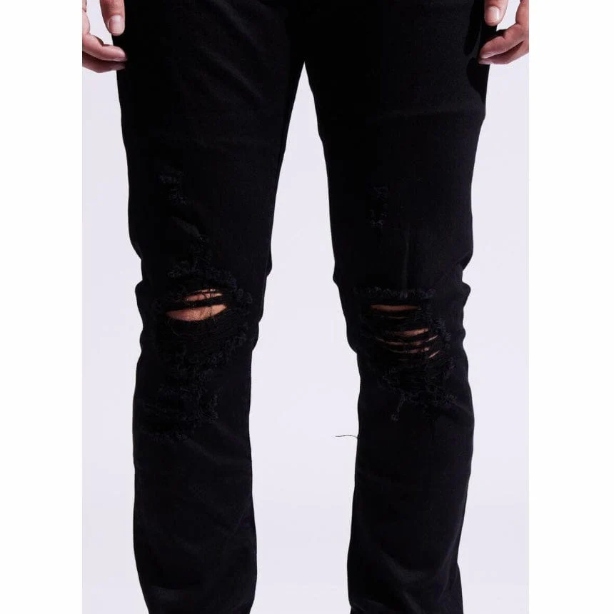 Crysp Atlantic Denim Jeans (Jet Black) CRYF122-123 - Image 2